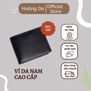 Ví Da Nam Cao Cấp Dáng Ngang, Bóp Nam Da Bò Thật 100% - Hoàng Da Xưởng Da Cao Cấp