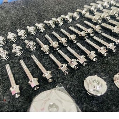 TBT bộ lốc máy xì bo satria 2 thì chuẩn inox 304 15 con bảo hành rỉ sét trọn đời