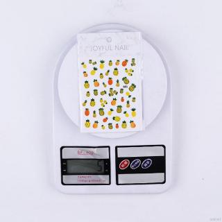 [Hàng mới về] Sticker Dán Móng Hình Trái Cây 3d