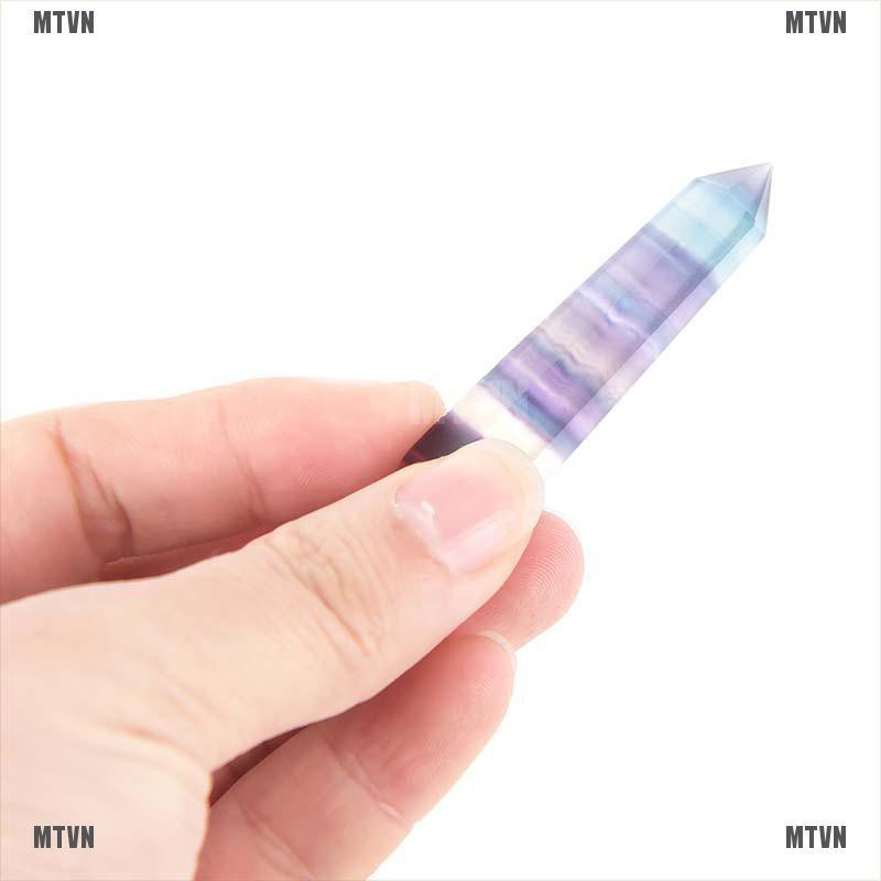 Đá thạch anh Fluorite tự nhiên lục giác tuyệt đẹp