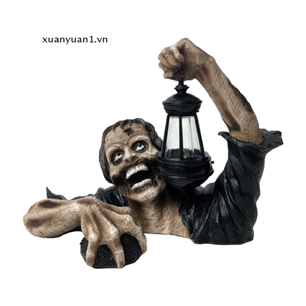 Lồng Đèn LED Hình Tượng Zombie Trang Trí Halloween
