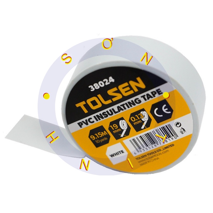 38023+24+25 Băng keo điện tolsen 1 cuộn