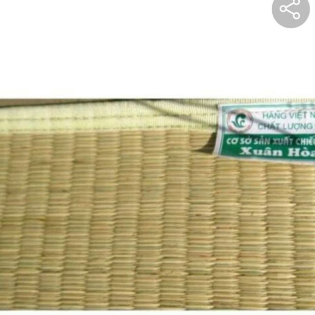 Chiếu cói  1m8*2m Trắng
