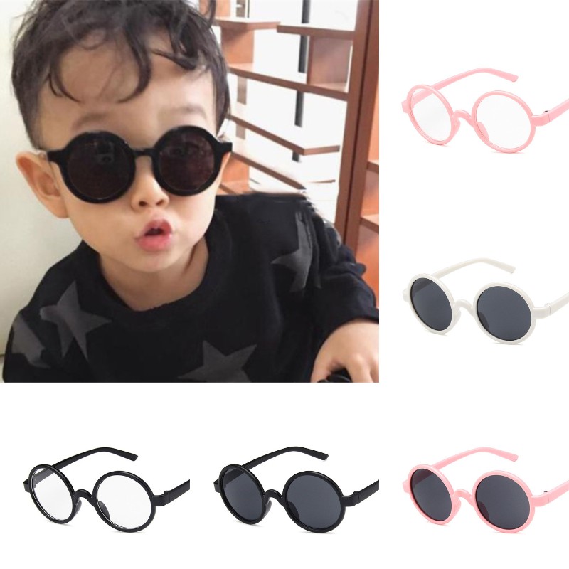 Kính Mát Gọng Tròn Cho Bé