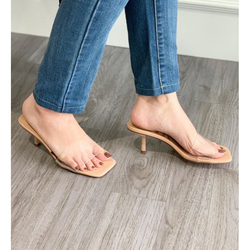 Zara Giày Sandal S15464 Thời Trang Năng Động