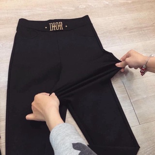 Quần Legging đai Dior chất Umi