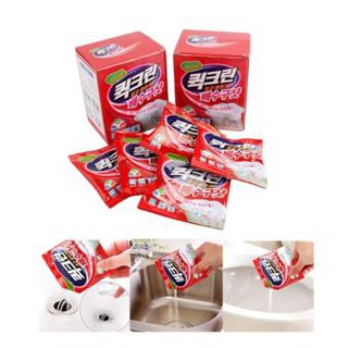 Hộp 5 gói bột thông cống hàn quốc | bột thông tắc vệ sinh hàn quốc