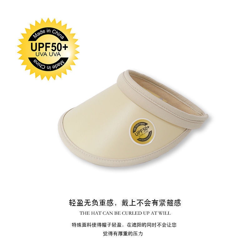 Mũ lưỡi trai GAVINBROWN che nắng UV 50+PP hở chóp thời trang Nhật Bản cho nữ