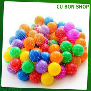 Combo 100 quả bóng nhiều màu