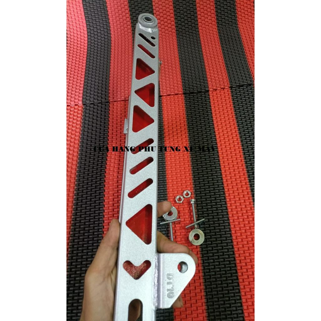 Gấp phay tam giác cho xe Sirius, Jupiter 50cm mẫu mới kèm pát tăng sên