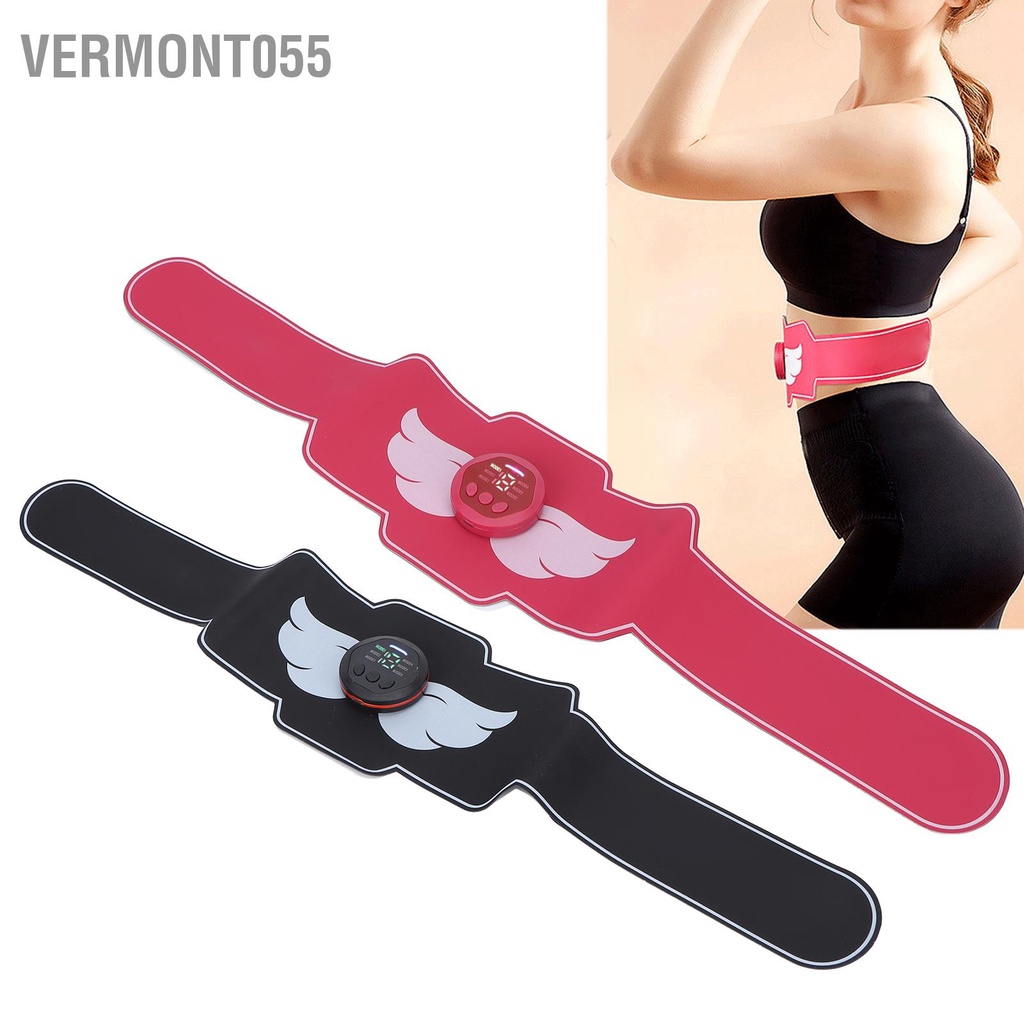 Có thể bán buôn Máy tập cơ bụng thông minh EMS Massage điện Đai săn chắc ABS tích hợp pin Lithium Vermont055 Hàng giao ngay
