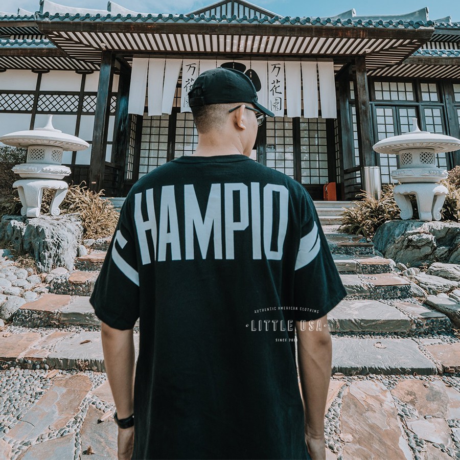 Áo Chính Hãng CHAMPION IN SAU LƯNG - HERITAGE BIG LOGO BACK TEE - LOGO SAU LƯNG