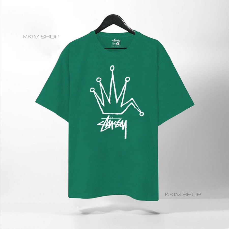 Áo Thun Tay Lỡ STUSSY, áo phông unisex Form rộng oversize, chất liệu Cotton. KKIMShop