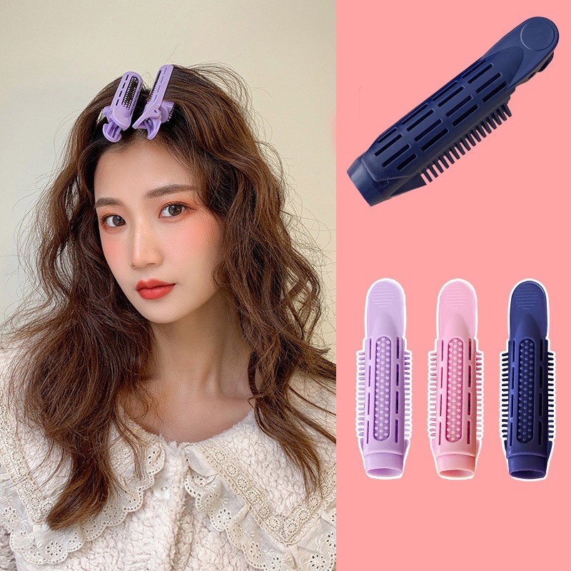 Lô uốn tóc, kẹp lô uốn tóc tạo kiểu dáng tóc tự nhiên phong cách Hàn Quốc cho nữ