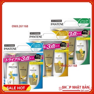 Bộ dầu gội xả Pantene set 3 Nhật Bản (mẫu 2020)
