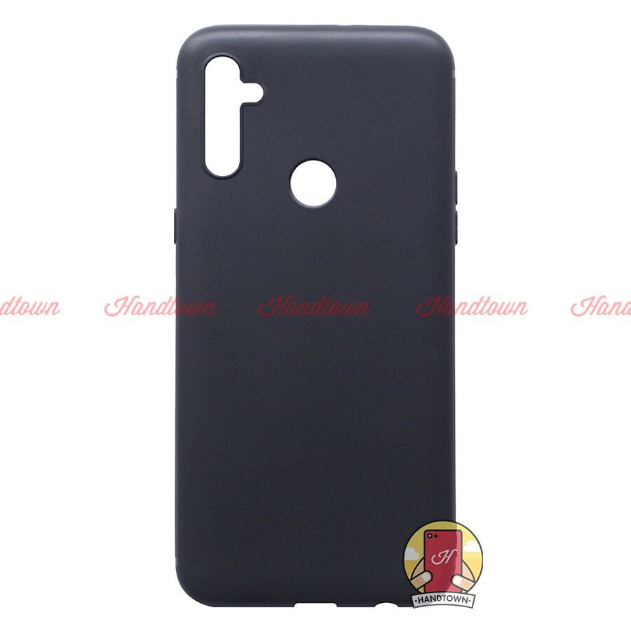 Combo Ốp Dẻo Đen, Kính Cường Lực Camera, Cường Lực 21D, Dán Cacbon Dành Cho Realme 5i / 5s