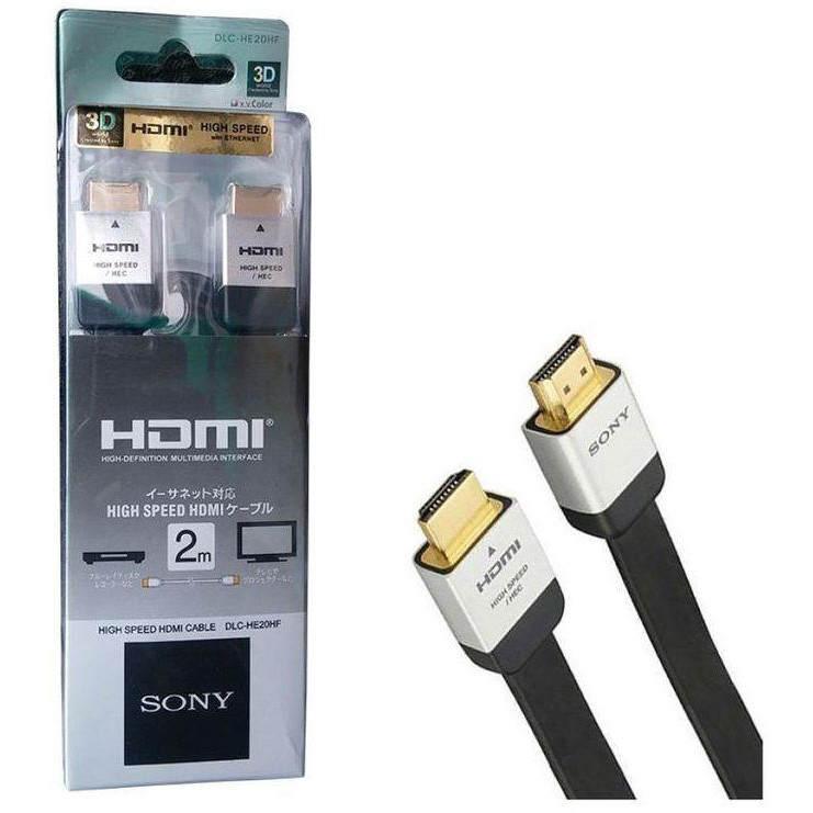 Dây Cáp Tín Hiệu hdmi Sony 2m Dẹt