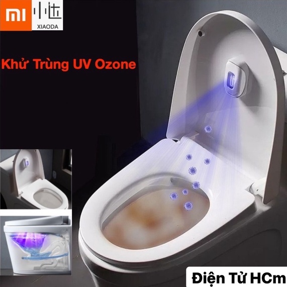 Bộ khử mùi khử trùng bồn cầu UV thông minh Xiaomi Xiaoda HD-ZNSJCW-00 (Phiên bản nhà vệ sinh) - Sử dụng tia UV, Ozone