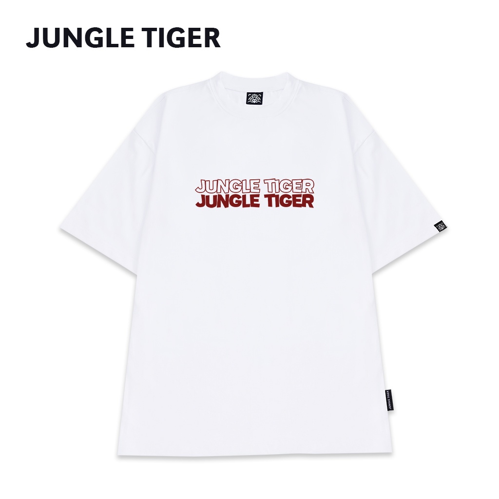 Áo Thun Nam Nữ Unisex JUNGLE TIGER áo phông Basic Tee Tay Lỡ oversize form rộng - JT8310