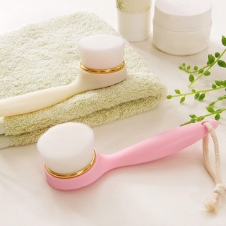 [Hàng mới về] Cọ rửa mặt lông mềm cán dài