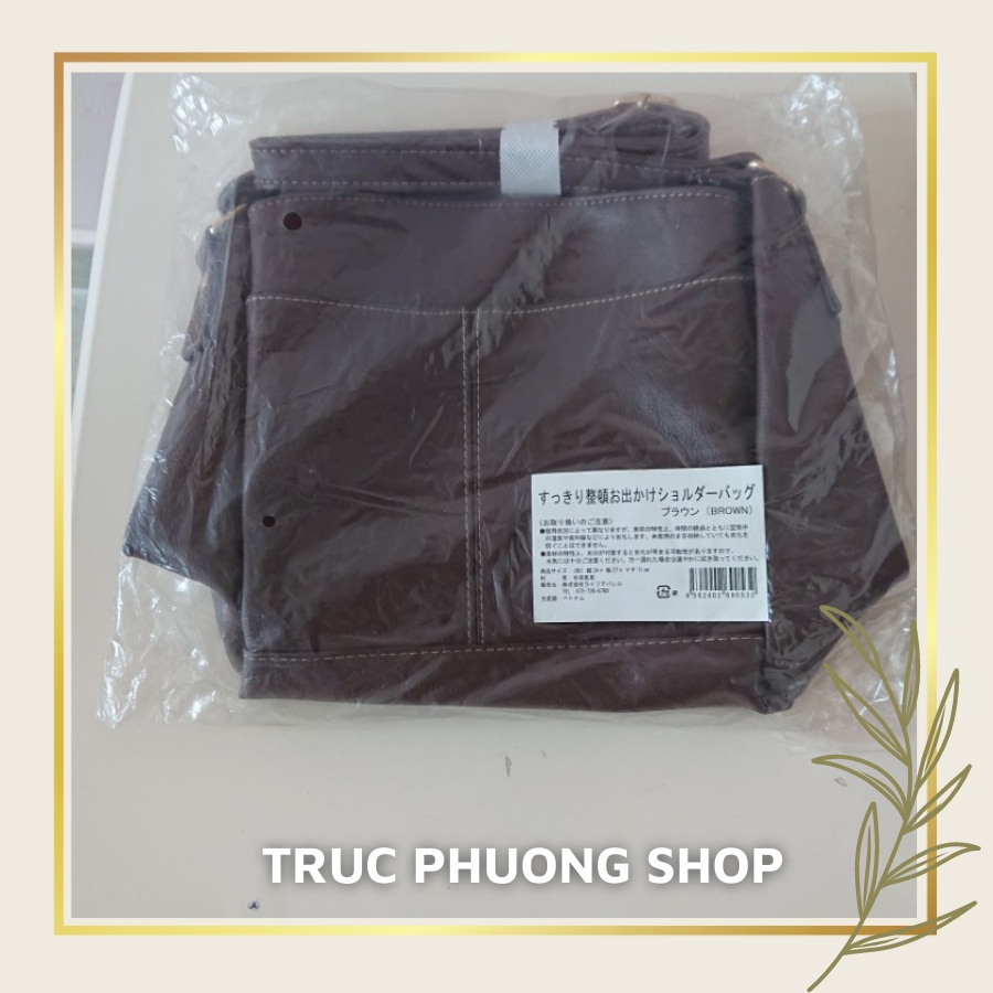 Túi xách đeo chéo nữ đẹp màu đen cổ điển khóa kéo vàng phong cách quý phái dành cho bạn gái công sở, dạo phố