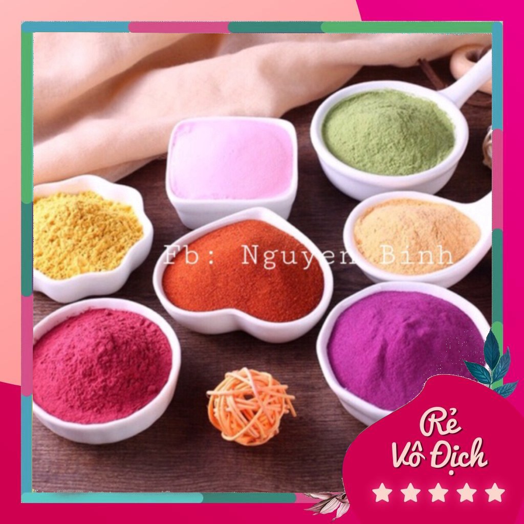 Bột củ quả tạo màu - Tự nhiên - An toàn tuyệt đối