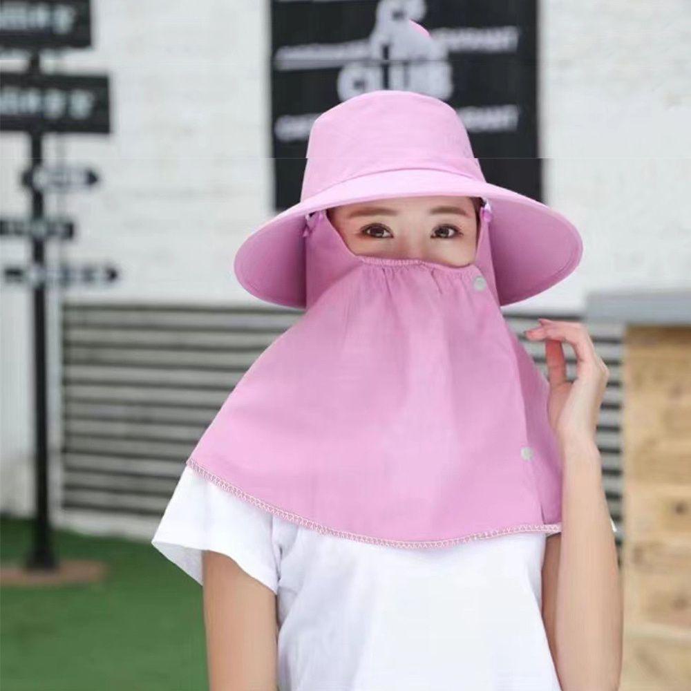 Nón Bucket Rộng Vành Che Nắng Ngoài Trời Cho Nữ