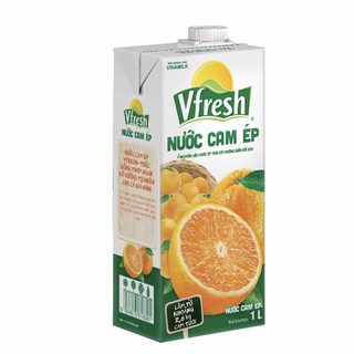 Nước ép cam vfresh hộp 1l