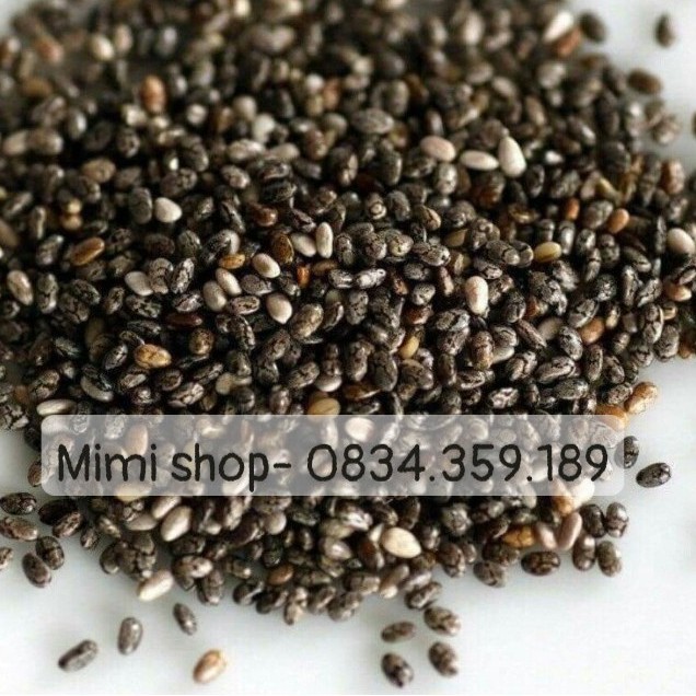 Hạt chia đen úc black bag 100g-500g (HSD tháng 8/2023)