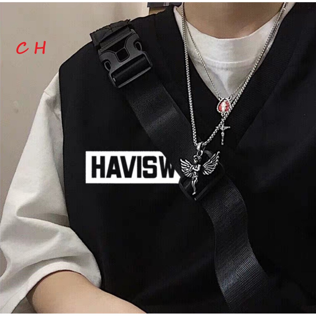Sét gile Havisw + áo phông trắng COH0820