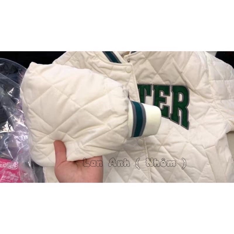 (Kèm Ảnh Thật) Áo khoác bomber trần bông Unisex