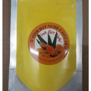 Tinh bột nghệ nếp đỏ gói 100g dùng thử