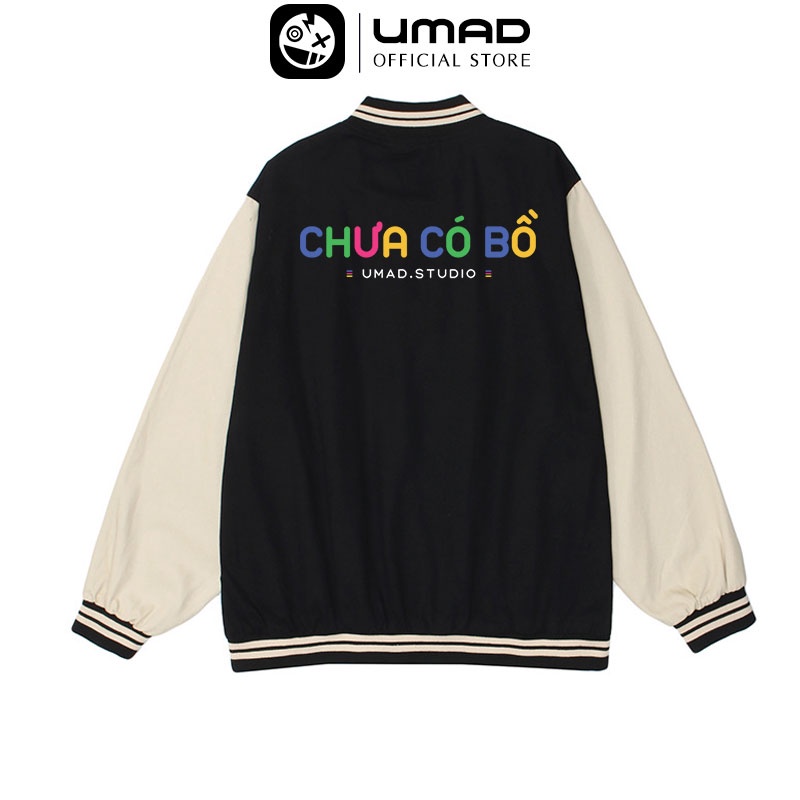 Áo khoác BOMBER NỈ mẫu ĐÃ/CHƯA CÓ BỒ Unisex form rộng cực chất phong cách cá tính vải đẹp mát hot trend 2022
