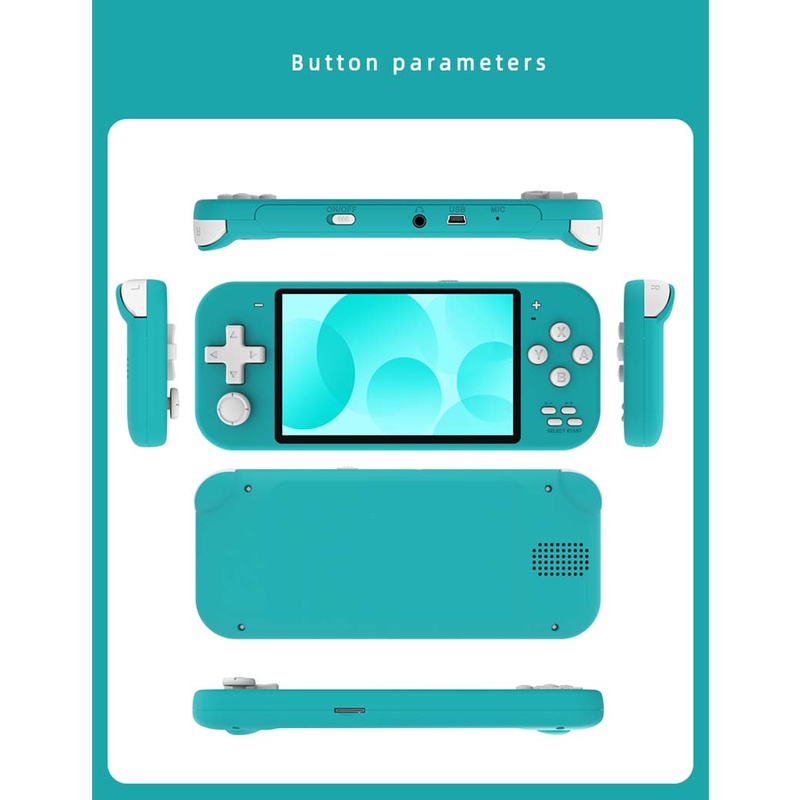 Máy Chơi Game Cầm Tay Mini X20 Máy Chơi Game Cầm Tay Di Động 4.3 Inch Mới Nhất Cần Điều Khiển Kép 8Gb Tải Sẵn 1000 Trò Chơi Miễn Phí Hỗ Trợ Tv Ra Máy Chơi Game Điện Tử Prettyhat