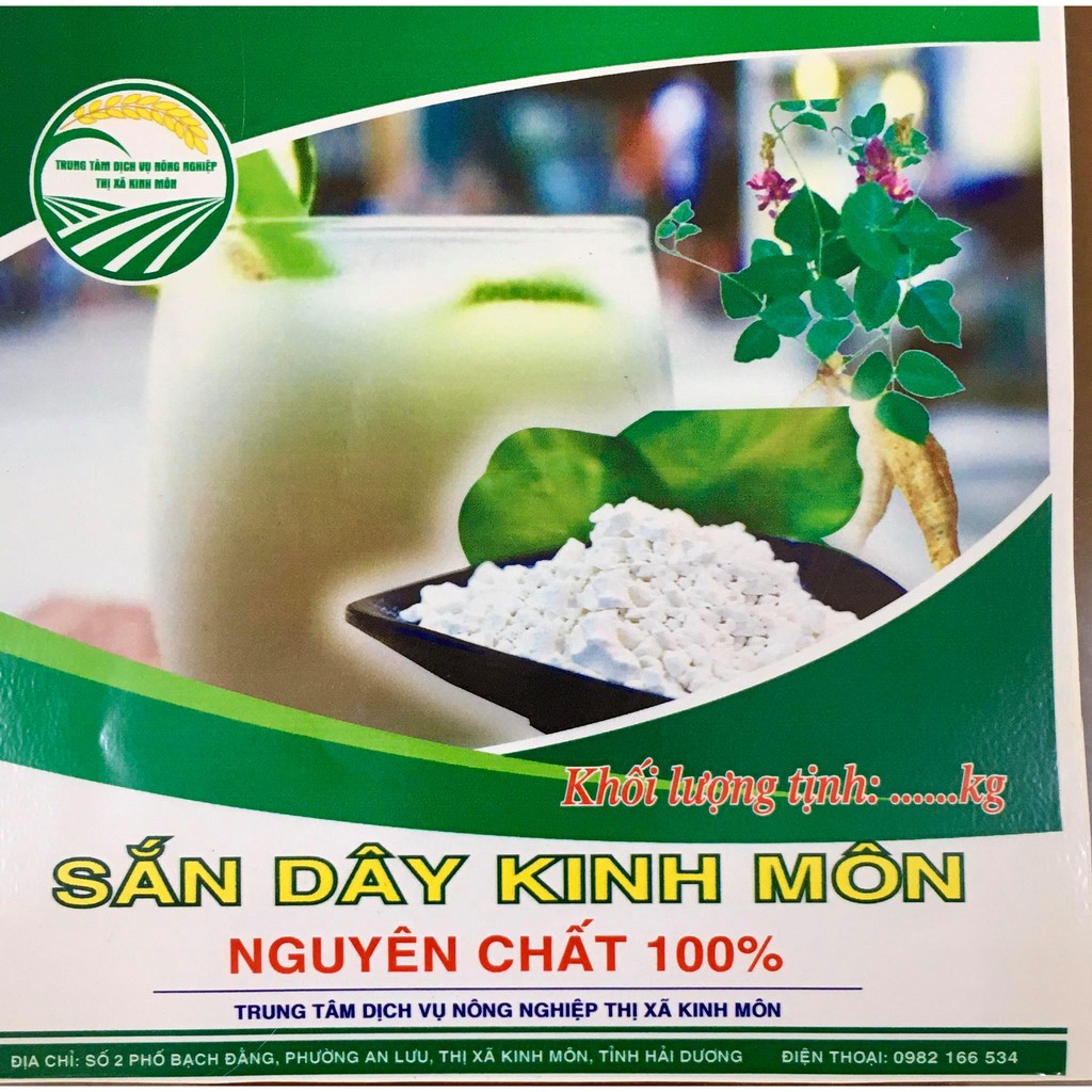 Tinh Bột Sắn Dây Đặc Sản Kinh Môn - Hải Dương