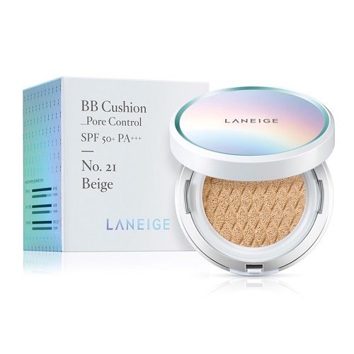 Phấn nước trang điểm dưỡng da Laneige BB Cushion Whitening kèm lõi phụ SPF 50+/ PA - HONGS KOREA