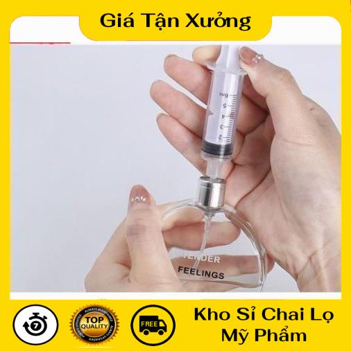 Dụng Cụ Chiết Nước Hoa ❤ TRÙM SỈ ❤ [Combo 10sp] Ống xilanh có đầu chiết nước hoa 10ml