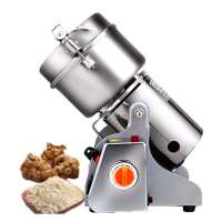 Máy Xay Bột Tinh Bột Nghệ Ngũ Cốc Tam Thất Loại 800g Nắp Gài Inox 304 Sáng Bóng Đẹp- Máy Nghiền Bột Khô Siêu Bền- Uy Tín