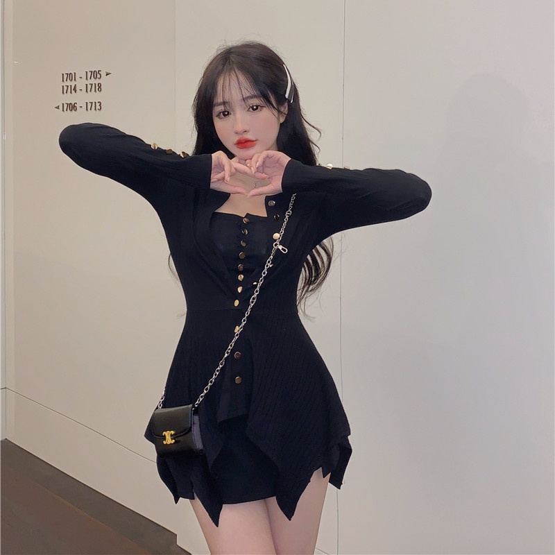 Áo Vest Tay Dài Thời Trang Mùa Thu Quyến Rũ Dễ Phối Đồ Cho Nữ