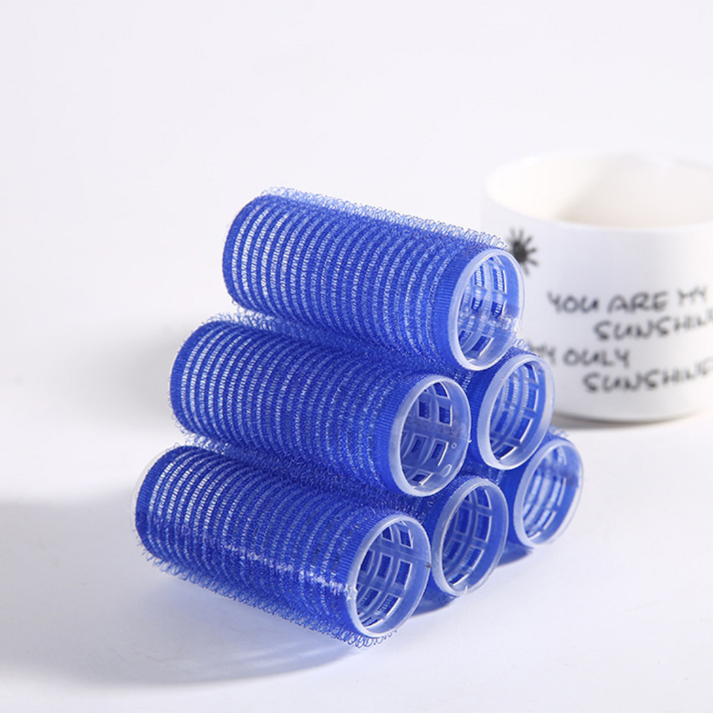 [Hàng mới về] Lô uốn tóc bằng nhựa PP tự nhiên không bị kẹt cho phụ nữ