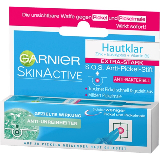 Bút loại bỏ mụn khẩn cấp Garnier
