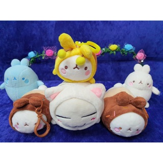 Gấu bông set 6 molang