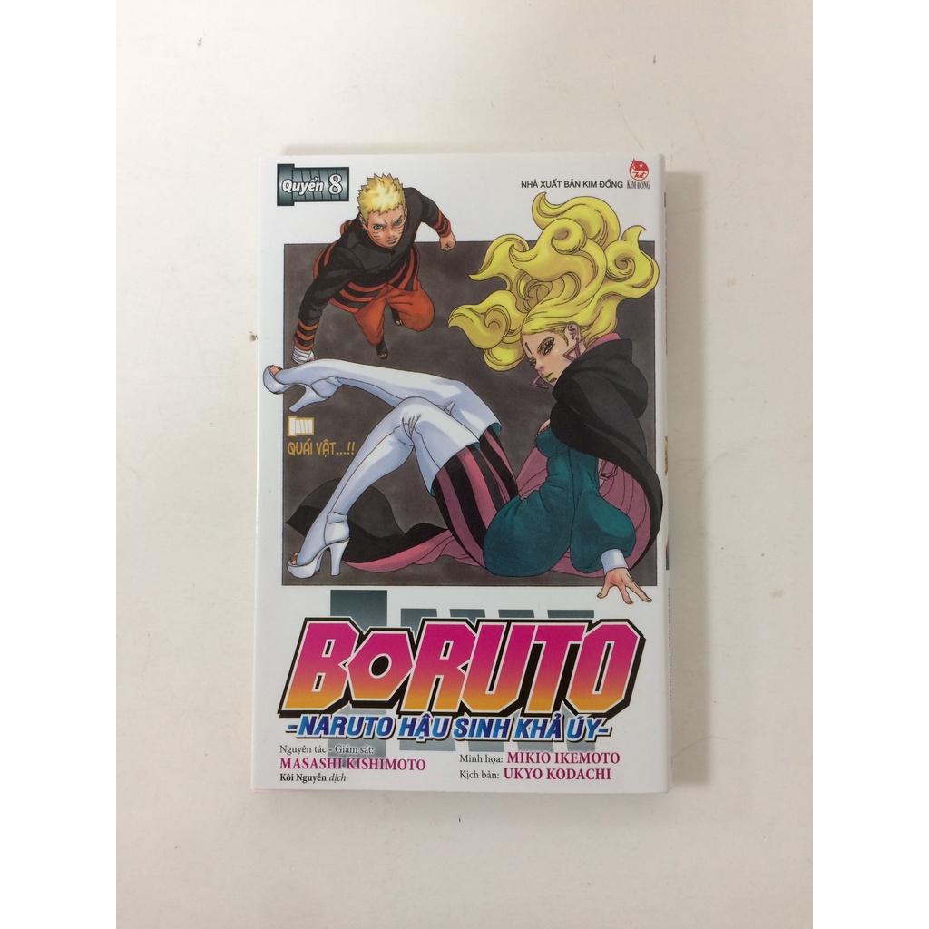 Sách - Boruto - Naruto Hậu Sinh Khả Úy - Tập 8