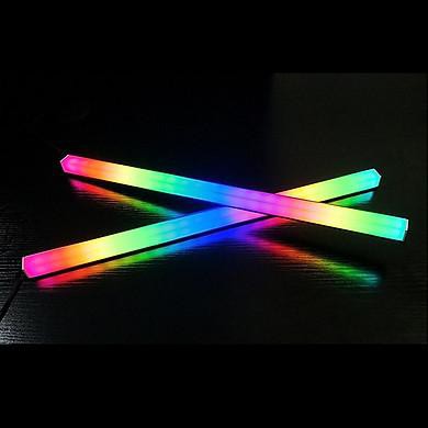 (bán sỉ) Thanh led RGB đồng bộ hub sáng 2 mặt- Đồ chơi PC (freeship 99k)