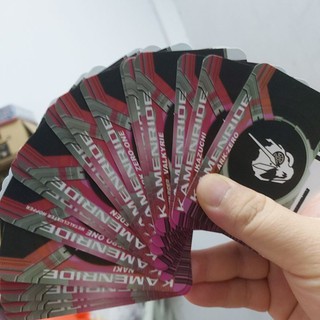 ( Card Trưng Bày-Decade Không Đọc Được} Combo 16 Card Siêu Nhân Kamen Rider Zero-One