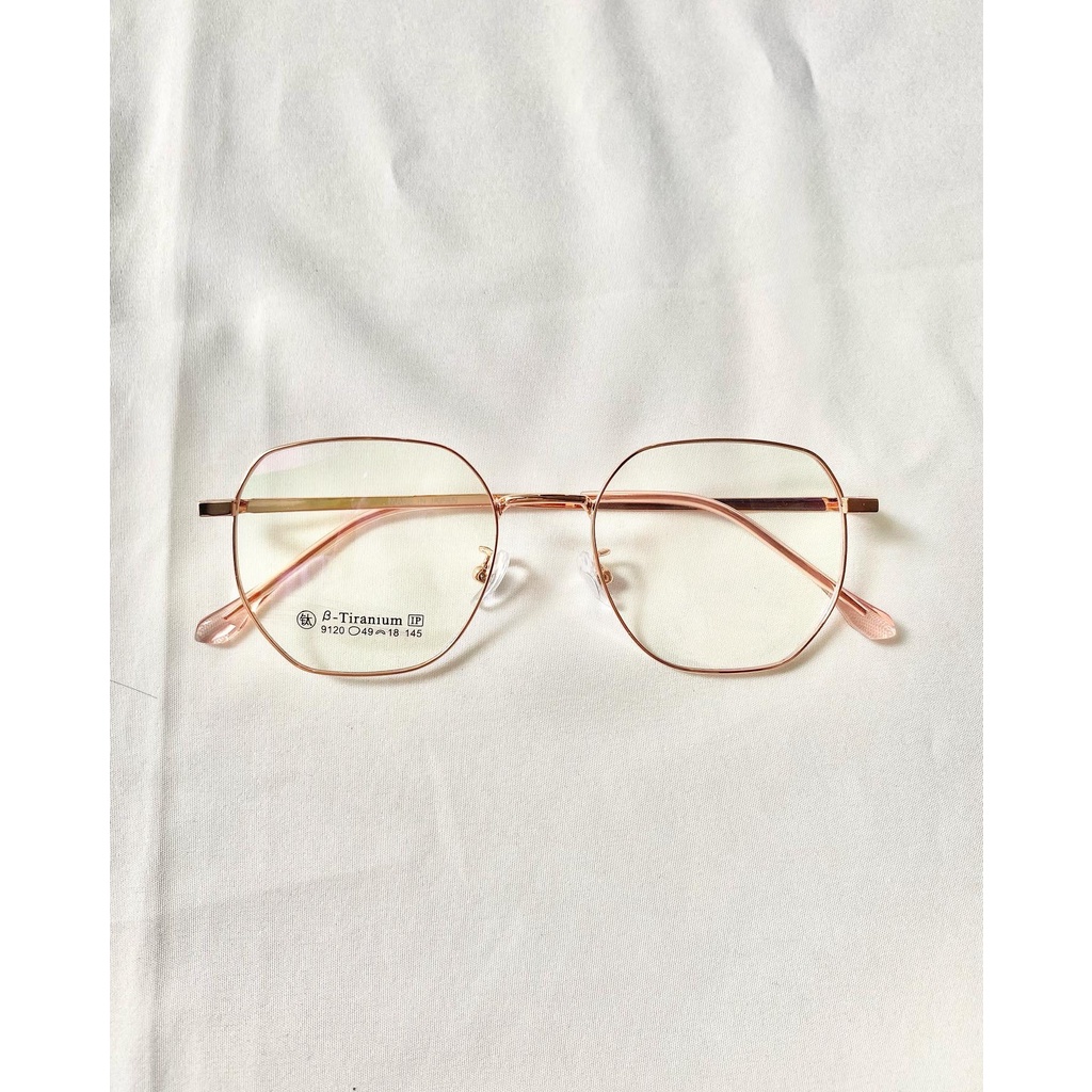 018 GỌNG KÍNH KIM LOẠI MẢNH BA MÀU TRẺ TRUNG PHONG CÁCH