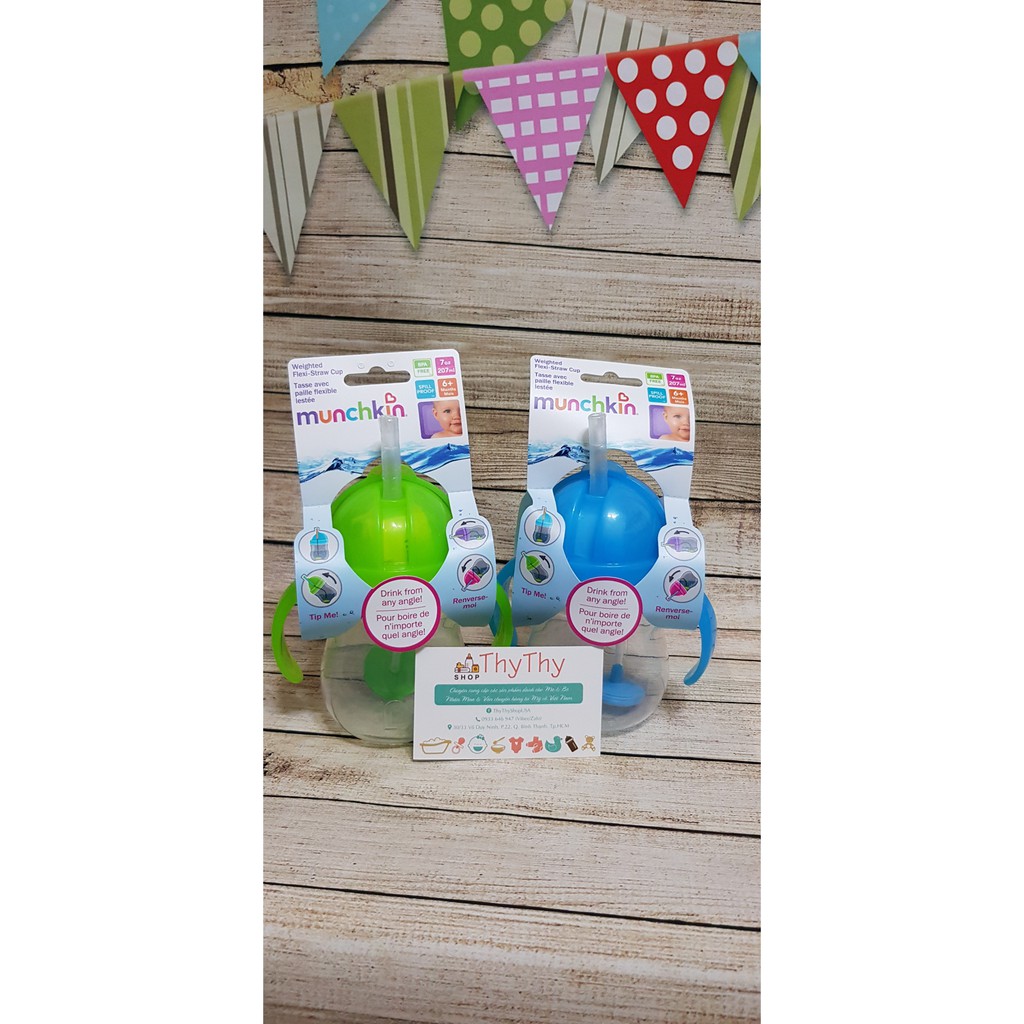 BÌNH  UỐNG NƯỚC ỐNG HÚT MỌI TƯ THẾ MUNCHKIN