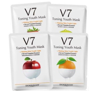 set 5 Mặt nạ quả dưỡng trắng da