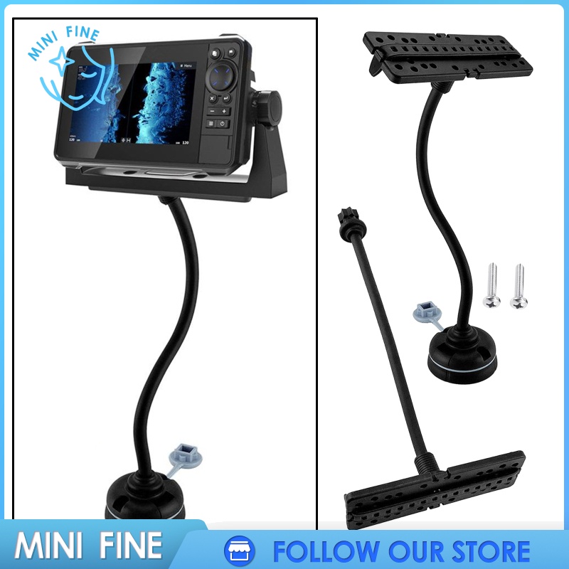 【mini fine】Boat Fish Finder Holer GPS Rotating Flat Surface 330cm Clip