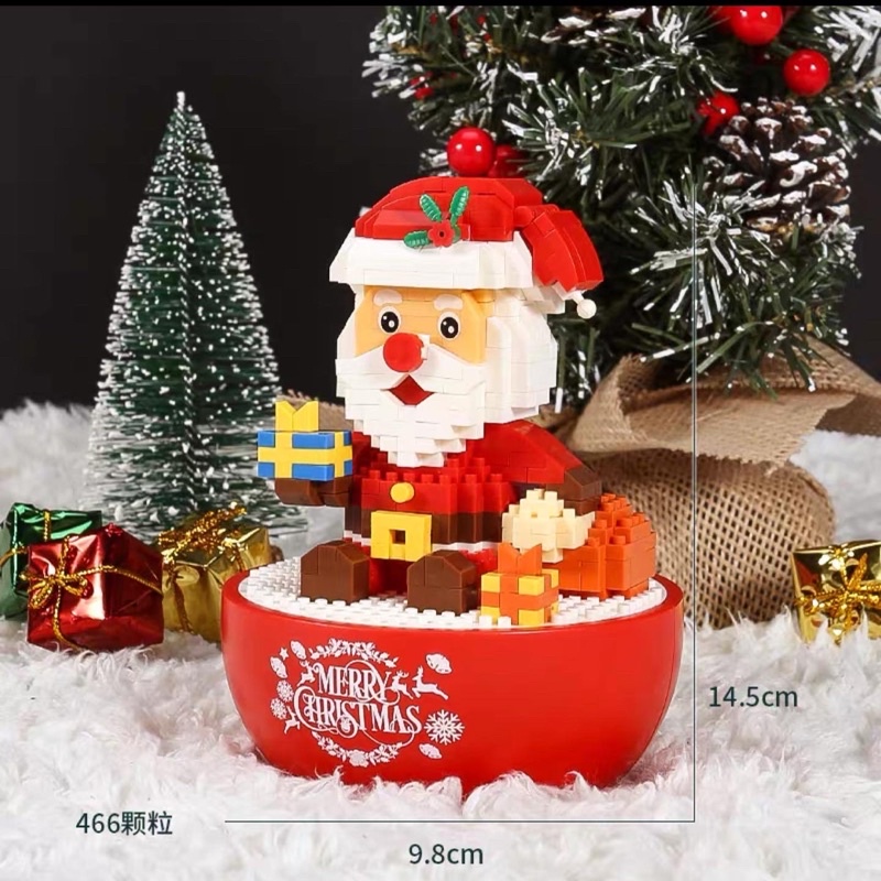 Đồ chơi xếp hình mô hình lắp ráp Quà tặng Giáng Sinh và Tết Nanoblocks